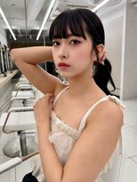 エジョン 幡ヶ谷店(Aejon)&nbsp;顔まわり/レイヤーロング/韓国ヘア/ベビーピンク/新宿