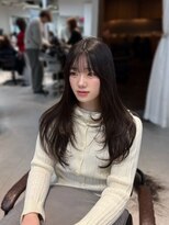 ザシェノンウメダ(THA CHAINON UMEDA) イメチェン/ピンクベージュ/アンブレラカラー/前髪/心斎橋