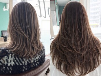 モルト 麻生(molt)の写真/"レイヤーカット特化" 札幌で海外/韓国ハイレイヤーカット/ワンホンレイヤー/バタフライレイヤーは"molt"