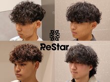 リスター(ReStar)の雰囲気（#ReStarオリジナルメンズパーマ【心斎橋/メンズサロン/パーマ】）