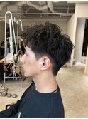 スパイキーパーマ/東梅田美容室/大阪