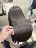 ミンツ(MINTS)&nbsp;After.那須限定メニュー【Mints/髪質改善/大阪/堀江】