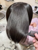 エル 鷺沼(elu)&nbsp;癖もカラーも同時にキレイにしたいプレミアムヘアエステカラー