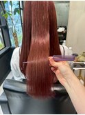 透明感髪質改善ベージュダブルカラーミルクティーグレージュ