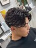 10月限定学割U24/帝京大学用☆メンズカット+どのパーマでもOK¥12500→¥7700