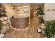 リールヘアー 久留米店(rire hair)の雰囲気（半個室でよりリラックスをして施術ができます☆）
