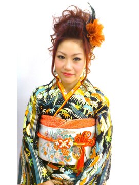 ラチャウ(La.Ciau) 2015☆成人式(着付けセットメイク)21000円!