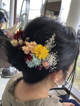 リョージ オブ ジェネレーション(Ryoji of GENERATION) ヘアーアップ