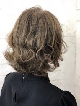 アジールヘア 赤羽駅南口店(agir hair) フォギーベージュ/マロンベージュ【赤羽/ボブ/イルミナカラー】