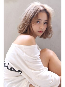 ブラン 梅田(Blanc) 【Blanc/梅田】ホワイトベージュ＿ミルキーベージュ＿ボブa1