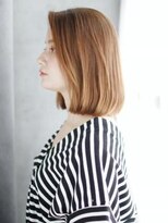 ナル 白山神社参道通り店(nalu)&nbsp;ハイトーンツヤ感ワンカールボブ