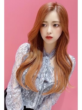 アンククロス 渋谷(ANKH CROSS) まるりちゃん韓国オレンジベージュ