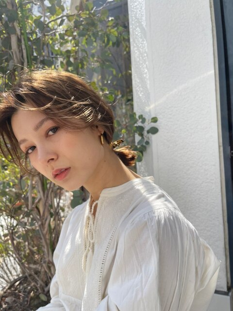 【Maison】お手軽ヘアアレンジ×ローポニーテール