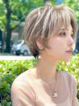 ジエクト 本店(The Ect) 似合わせカット×ツートンカラー×デザインカラー