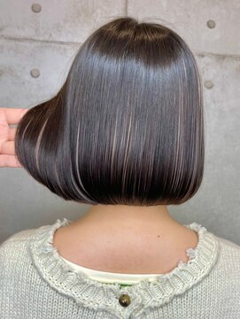 マックス フォー ヘアー(MAX FOR HAIR) 【デザインカラー】綺麗なボブ×高めインナーカラー◎