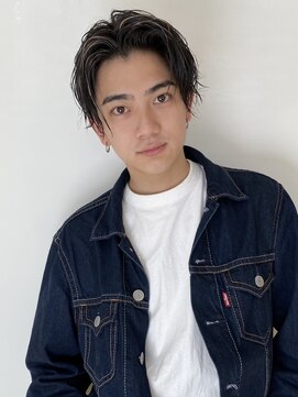 コンティニュー オモテサンドウ(CONTINUE OMOTESANDO) CONTINUE(表参道)ウェッティセンターパートヘア/中山