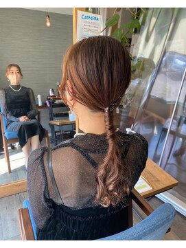 ラブヘアーグリーン(LOVEHAIRGREeN) 結婚式タイトアレンジ