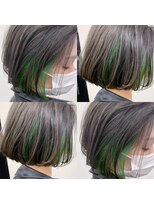 キジ(KIJI) ★ヘンプグリーン×インナーカラー★