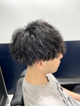 リバティシェアバーバー 銀座(LIBERTY SHARE BARBER) マッシュパーマ/ツイストスパイラル