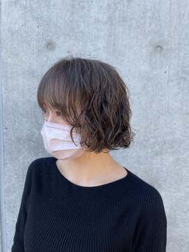 スーリール 春日店(Sourire) 小顔カットボブパーマ福岡20代30代40代