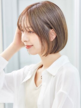 ミチオ ノザワ ヘアサロン ギンザ(Michio Nozawa HAIR SALON Ginza) 似合わせカット×結べる長さの丸みボブ