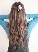 ハイライトショートヘアレイヤーカットダブルカラー