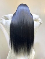 リリー シブヤ(Lilly shibuya)&nbsp;【Lilly渋谷】#縮毛矯正#ストレート#ブルーブラック#ロング