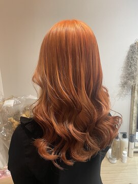 ソアレ(soare) 【竹嶋Style】スウィートオレンジカラー