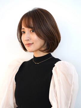 アイスバーグ(eyesburg) 20代30代/ナチュラルボブ/簡単スタイリング/ひし形/清澄白河