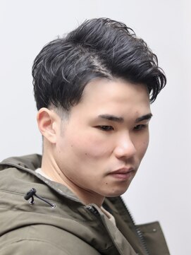 ヘアーアンドグルーミング ヨシザワインク(HAIR&GROOMING YOSHIZAWA Inc.) メンズビジネスツーブロックメンズショート爽やかアイロンパーマ