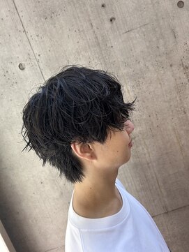 アルム オモテサンドウ(ALLM omotesando) テテ風シャドウパーマ