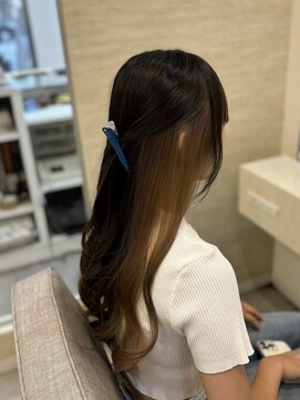 ラビス クローバー(Lovis clover) 〔NANA〕ミルクティーベージュ/インナーカラー