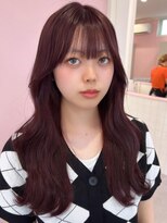 ミミヘアーガーデン(mimi hair garden)&nbsp;レッドブラウン/韓国ウェーブ