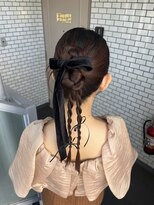 ソノ(sono)&nbsp;タイトヘア タイトアレンジ ツインアレンジ イベントヘア 参列