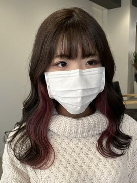 ムク 横浜店(muku) インナーカラーケアブリーチイヤリングカラーハイライトレイヤー