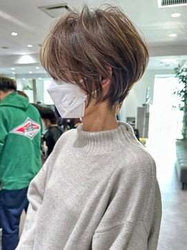 バンプ ギンザ(BUMP GINZA) 絶壁解消/ひし形/前下がり/大人ショートボブ/30代/40代【猪狩】