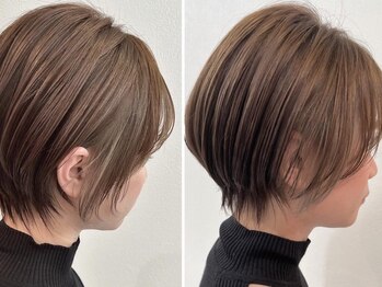 ムニ(muni)の写真/カットテクニックで癖がまとまる◎小顔魅せ効果＆目力もUP!あなたの魅力を引き出す、デザインをご提案♪