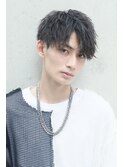 ツイスパハーフアップ