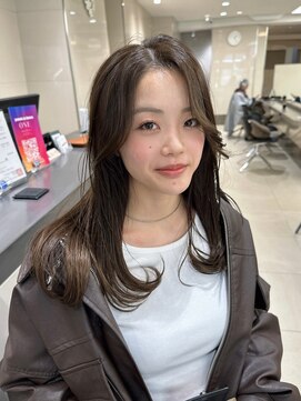 ピークアブー ワン(PEEK-A-BOO ONE) オリーブベージュ#まとまる髪