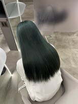 ジェム(GEM)&nbsp;【hinana】ワンブリーチでできるモスグリーン