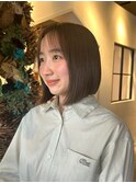 大人ショートボブ前下がりひし形ボブ/ビビビ祭