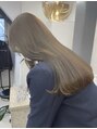 シー 浦安(SEA)&nbsp;透明感のあるベージュ系の色味が得意です♪ 浦安/髪質改善