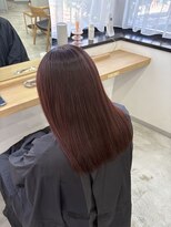 リュンヌ(Lune)&nbsp;チェリーブラウン×ストレートヘア