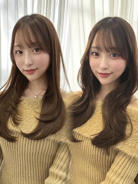 レイリー 原宿 表参道(Rayreee) 大人フェミロングレイヤー/小顔カット/顔まわり