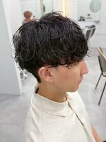 ツーダブル 豊中店(WW..)&nbsp;ツイストスパイラルパーマ波巻きスパイラル刈り上げマッシュ