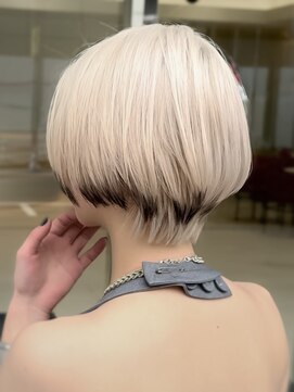 【吉富】ホワイトブロンド×ブラック