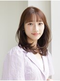 【宮田茉悠】レイヤーカット チョコレートカラー 透明感カラー