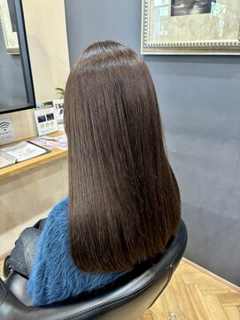 アルター(aL ter) 【アッシュカラー】着物ヘア/大人ガーリー/ダークアッシュ/中島