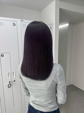 イロウ 山口どうもん店(IROW) 髪質改善/切りっぱなし/ダークアッシュ/ブリーチなし