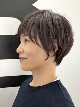 ブレス ヘアデザイン(BLESS hair design) 静岡駅ハンサムショートボブショートカット顔周りレイヤーカット